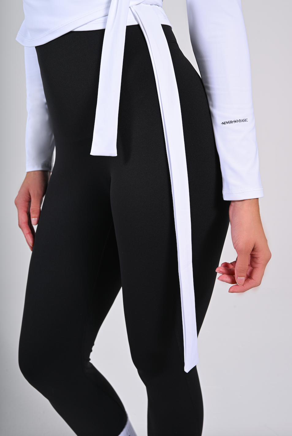 Tie Wrap Long Sleeve top